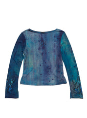 Vintage FANG Blue Flame Top