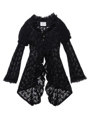Vintage Frill by h.naoto Bolero Lace Cardigan