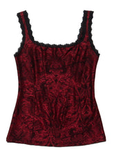 Vintage Caché Red Velvet Top