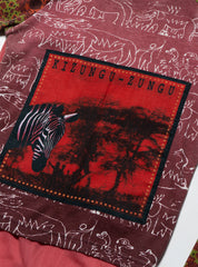 Vintage Kizungu Zungu Flower Long Sleeve Top