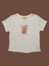 Too Much Talk Baby Tee