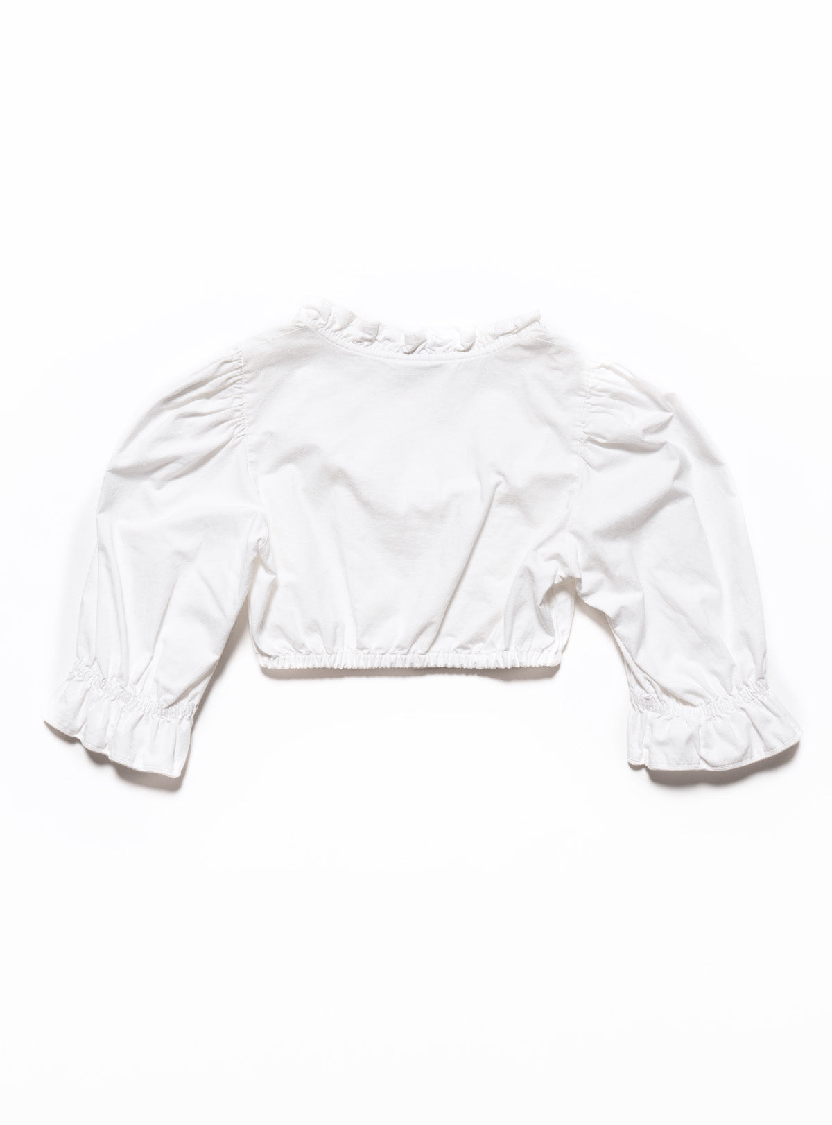 Vintage White H Moser Dirndl Top