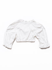 Vintage White H Moser Dirndl Top