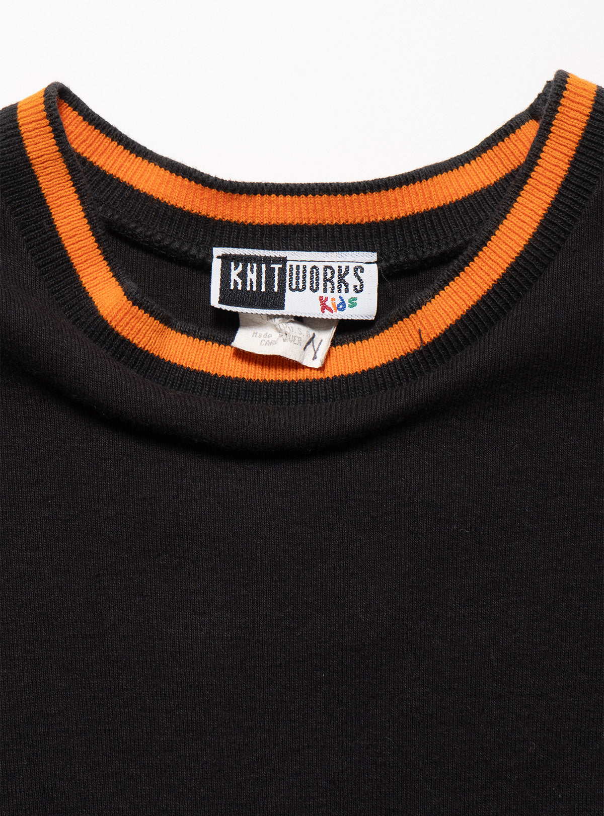 Vintage Knitworks Kids Black Mini Dress