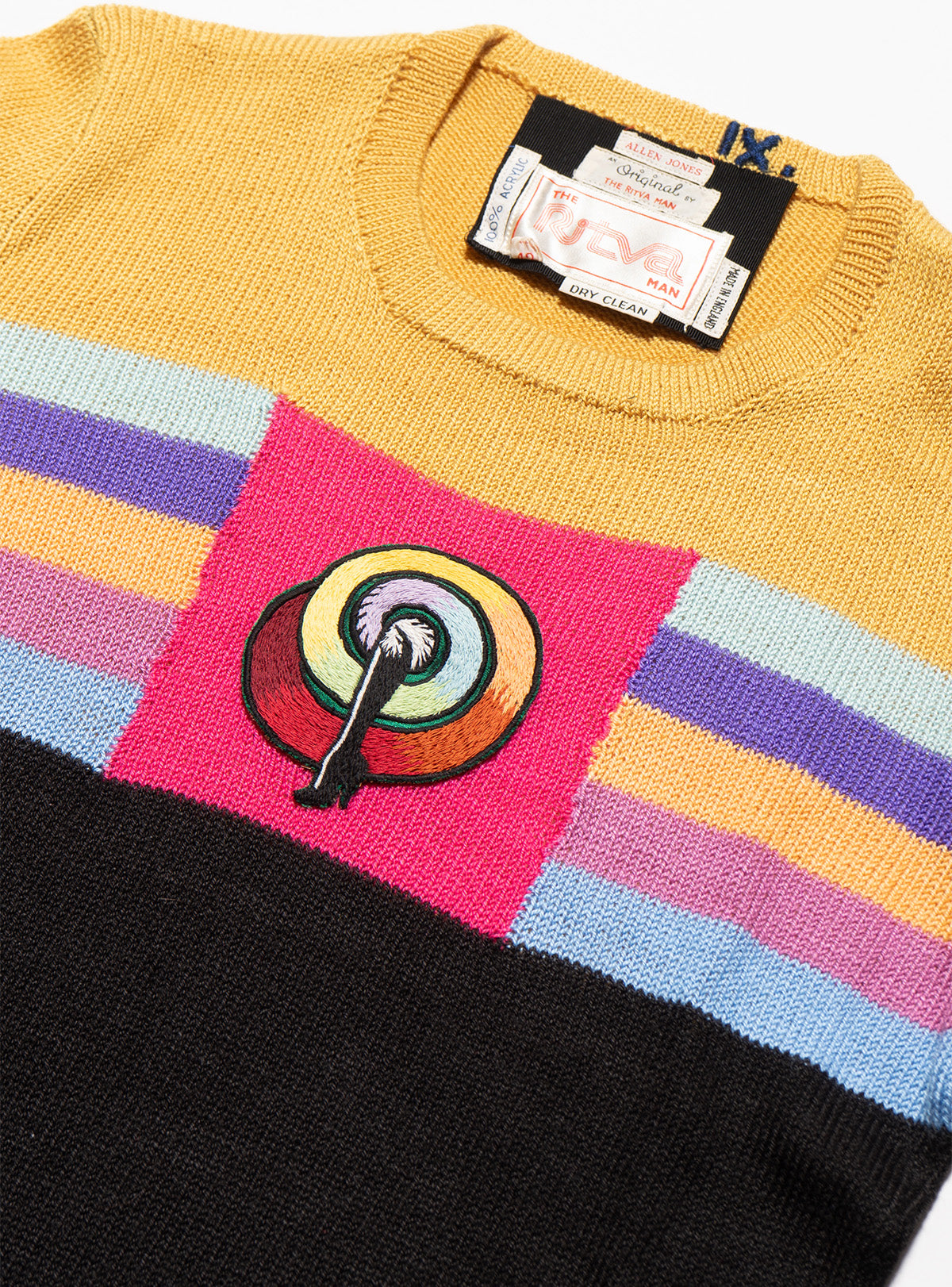 Vintage Ritva Man by Allen Jones 'Sheer Magic' Sweater, 1971