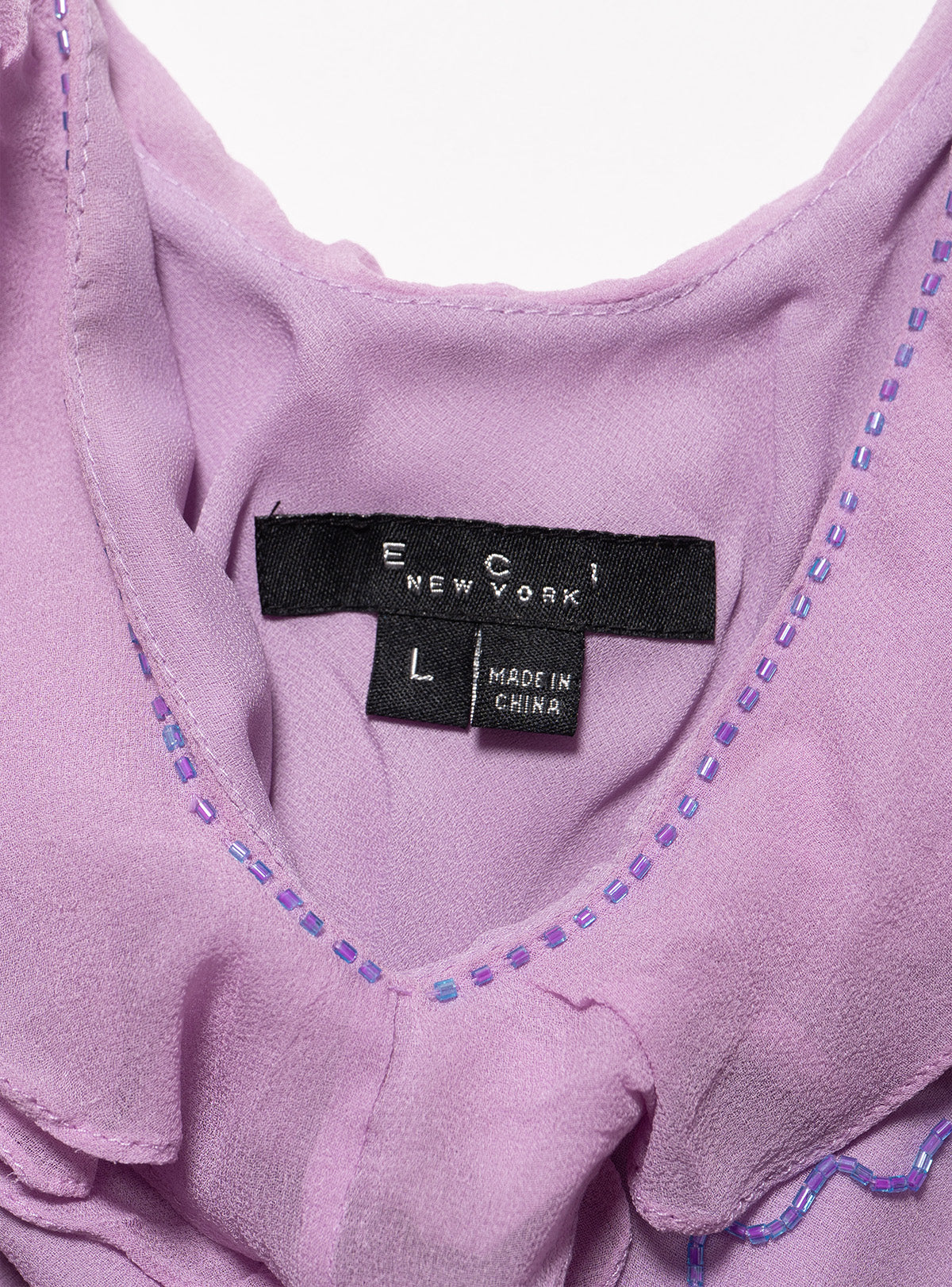 Vintage ECI Whimisical Lavender Tank