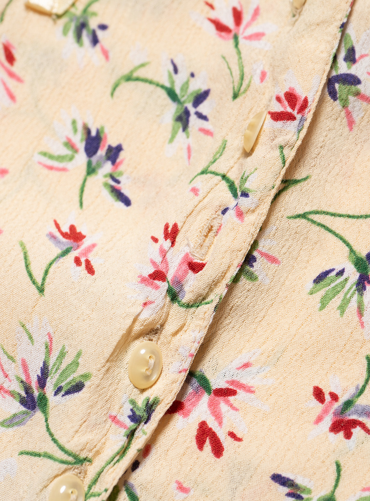 Vintage 2 of Us Grunge Flower Mini Dress