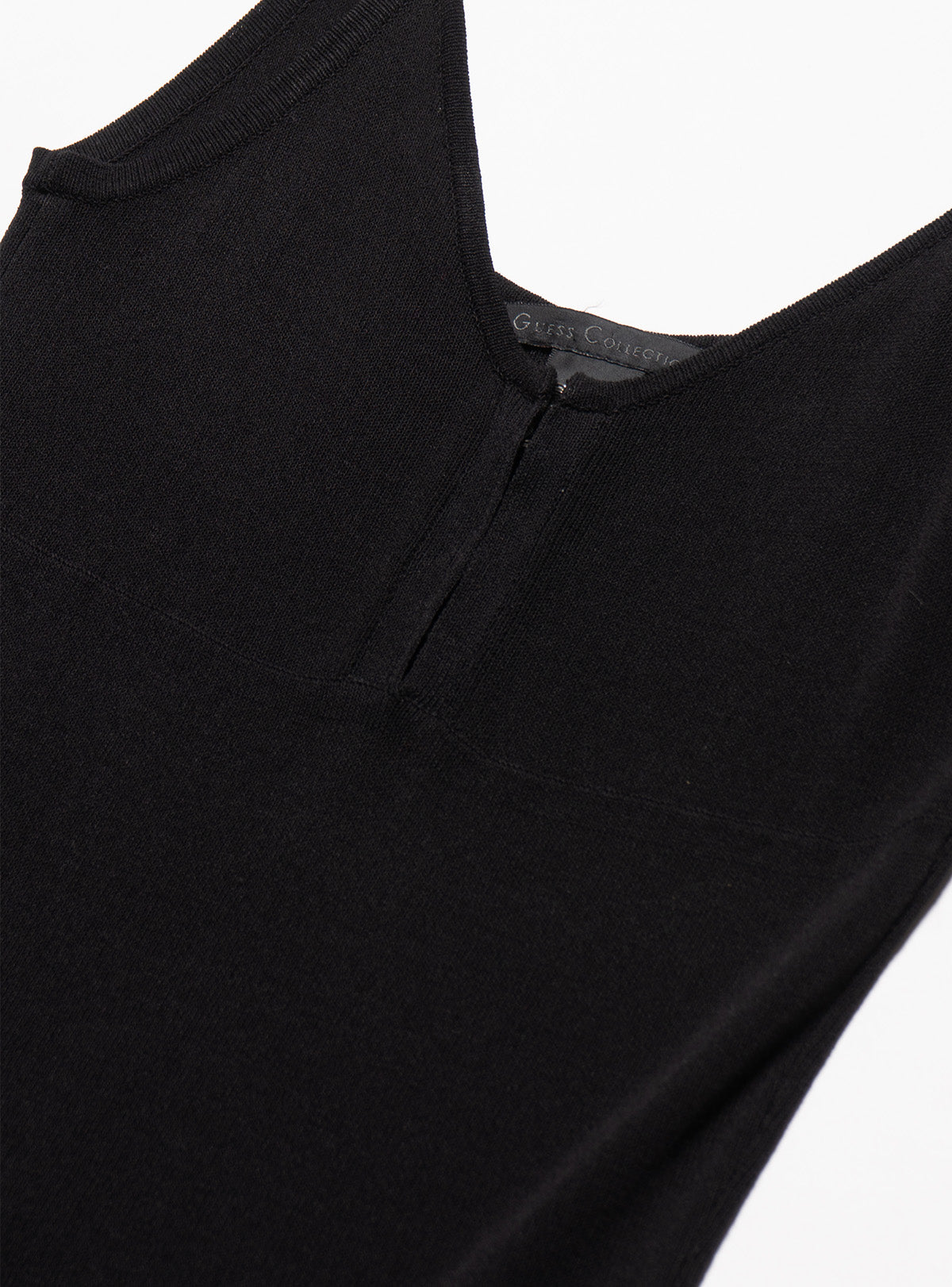 Vintage Guess Collection Black Knit Mini Dress