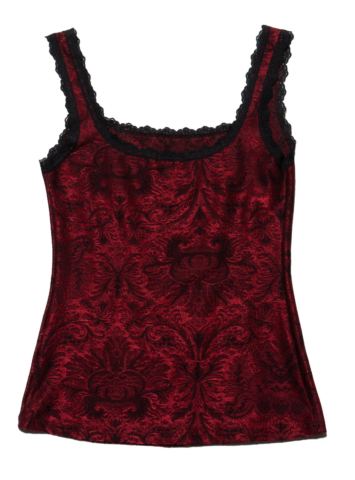 Vintage Caché Red Velvet Top