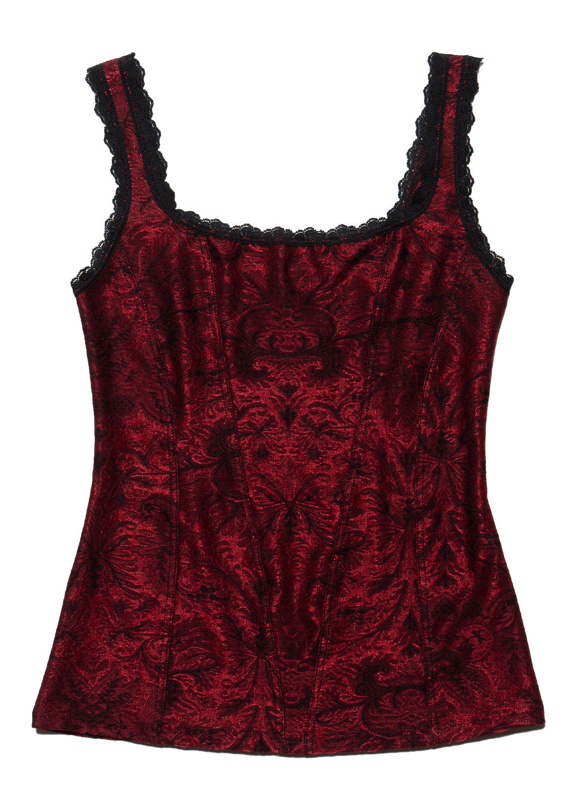 Vintage Caché Red Velvet Top