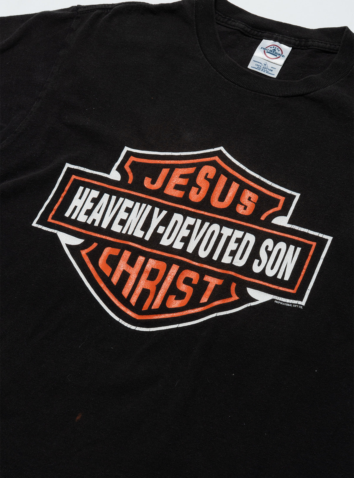 Vintage Harley Jesus Christ Heavenly-Devoted Son Tee