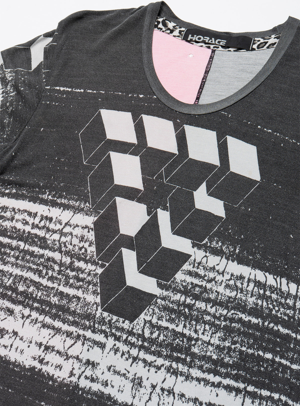Vintage Horace 3D Cube Tee