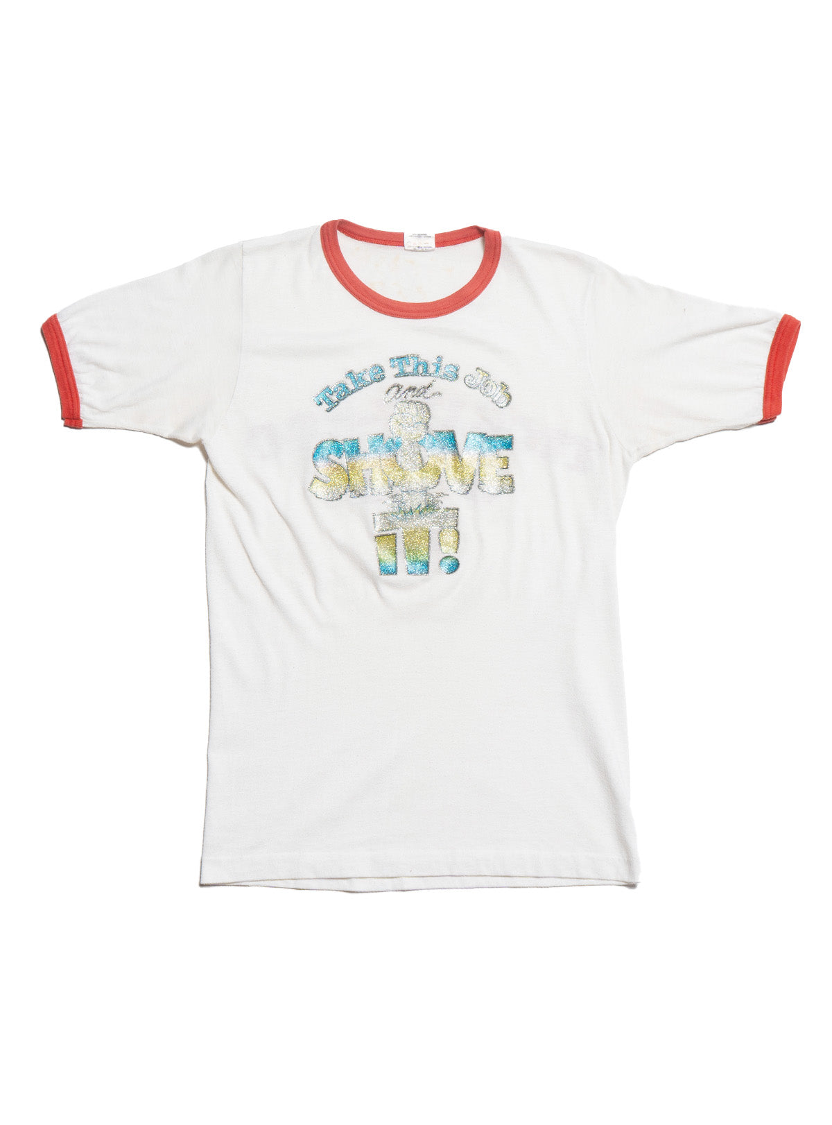 Vintage Take This Job And Shove It Tee