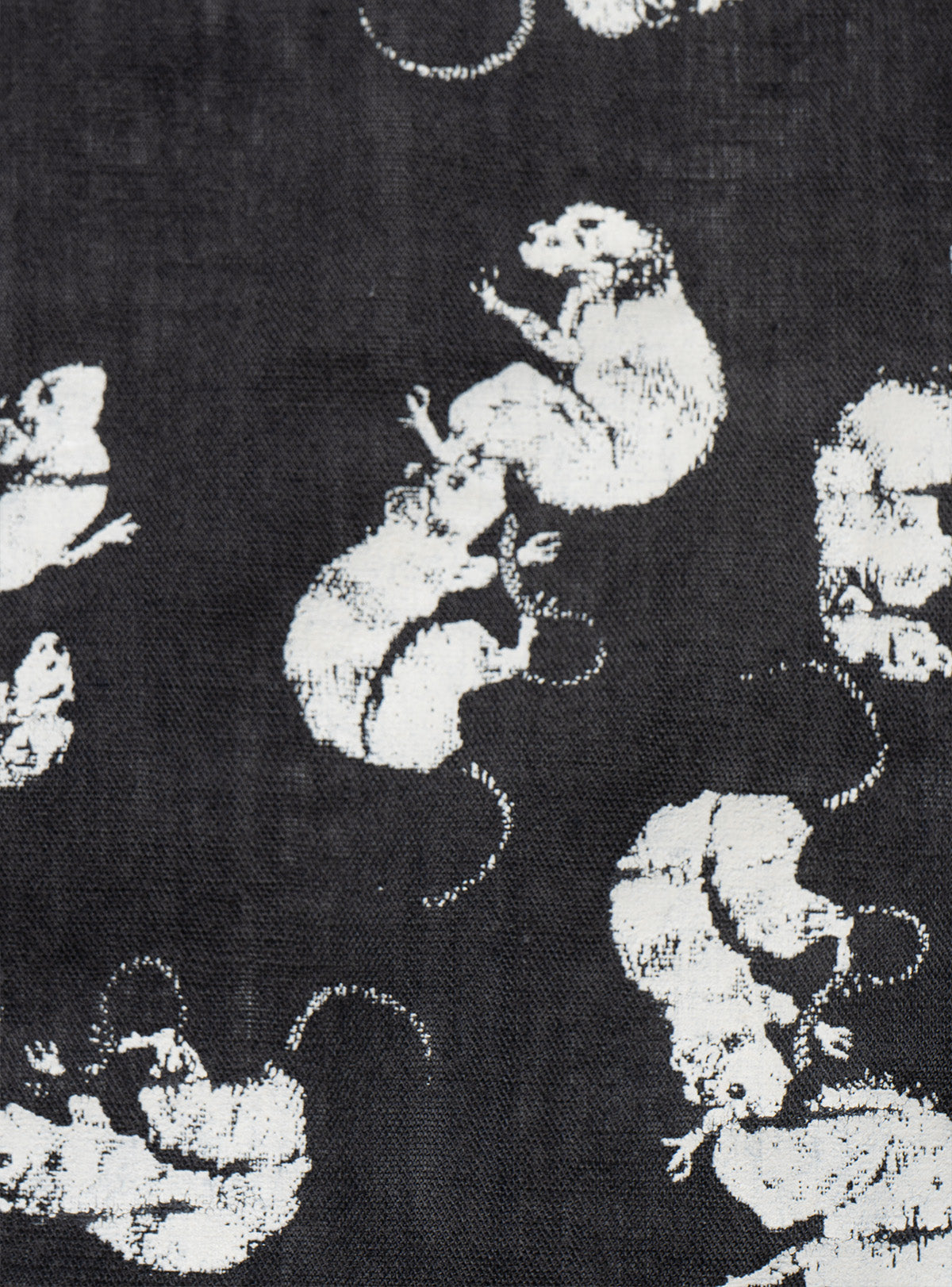 Vintage Fashion Victim Rat Bandana