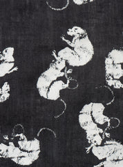 Vintage Fashion Victim Rat Bandana