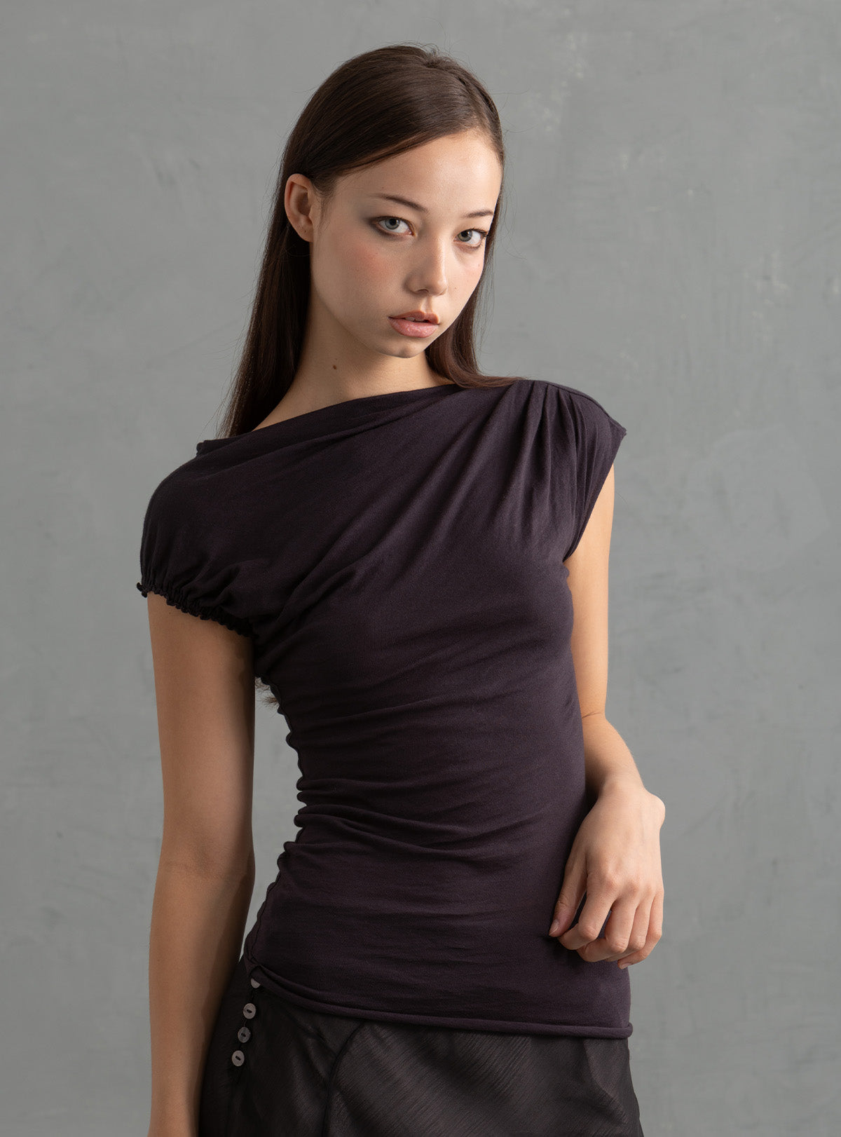 Mochi Top Vintage Black