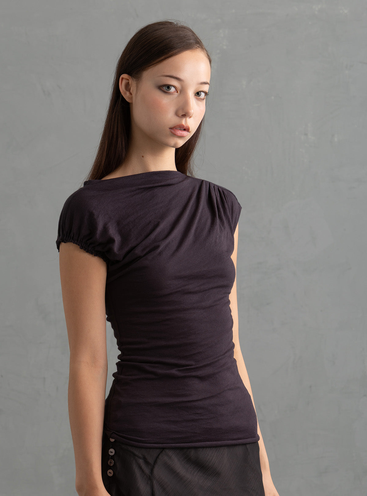 Mochi Top Vintage Black