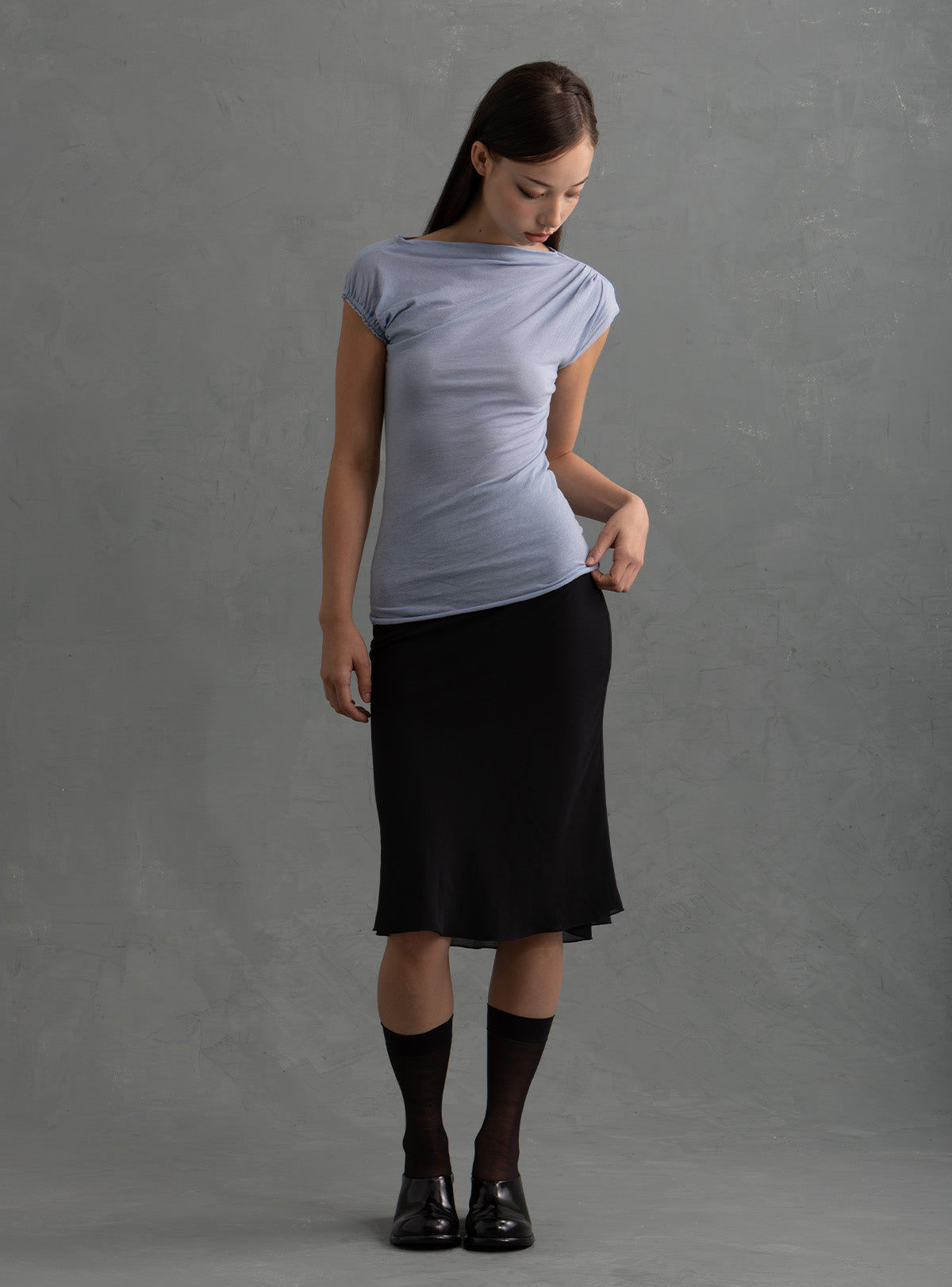 Mochi Top Light Blue